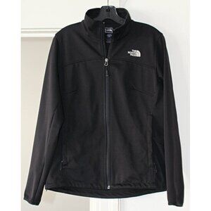 The North Face - Women's Apex Soft Shell Windwall Full Zip Jacket in Black, Med
